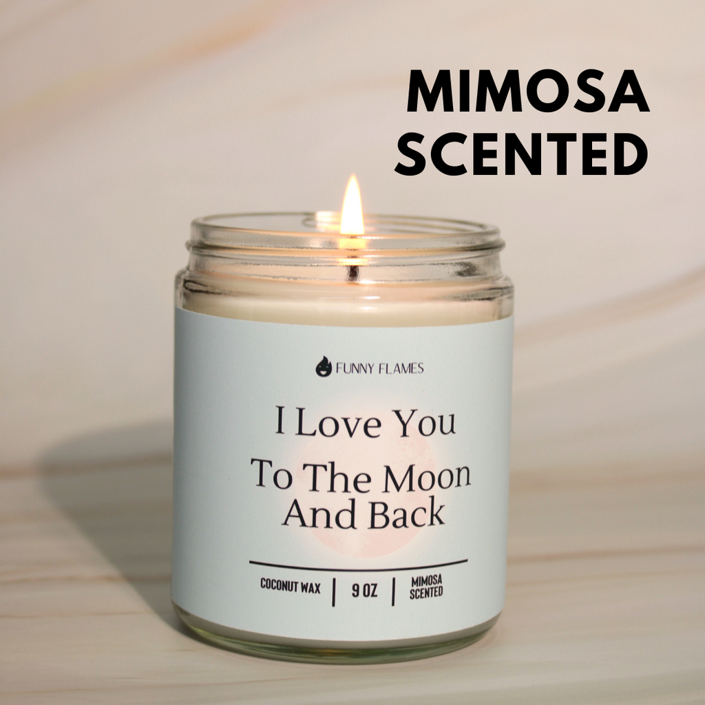 I Love You To The Moon And Back - Giftable Candle BFF