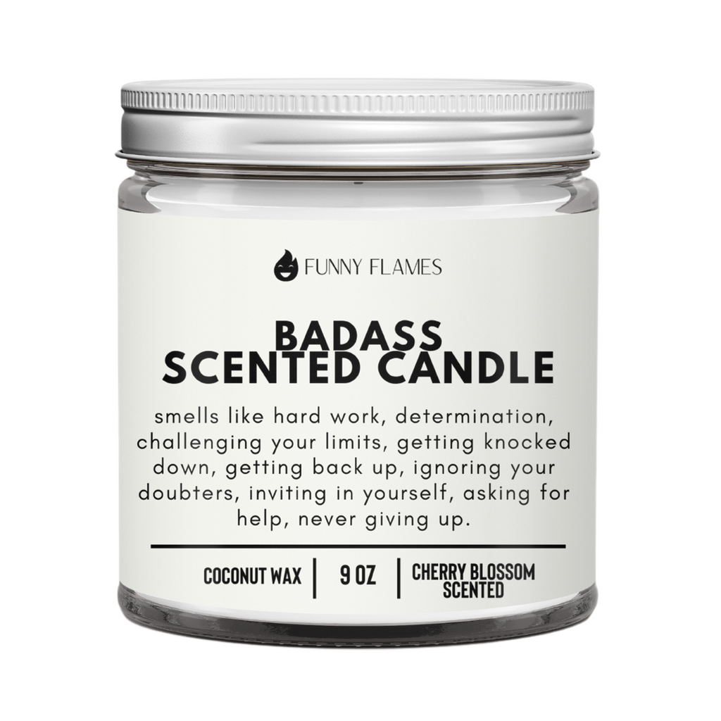Badass Scented Candle - Inspo Gift For Friends